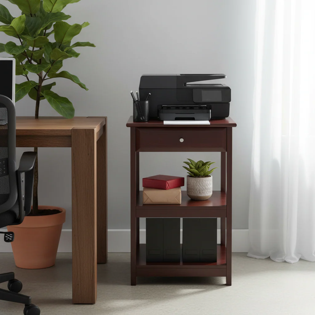 Walnut Printer Table