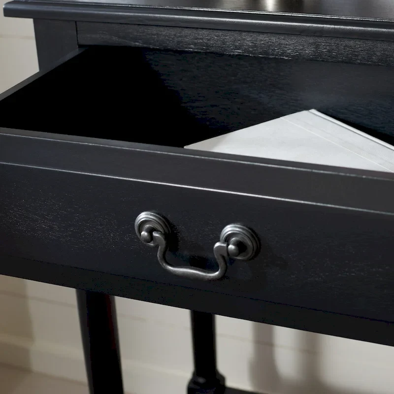 Justina 2-Drawer Console Table - 35.5 W x 13 L x 29.5 H - 36Wx13Dx30H