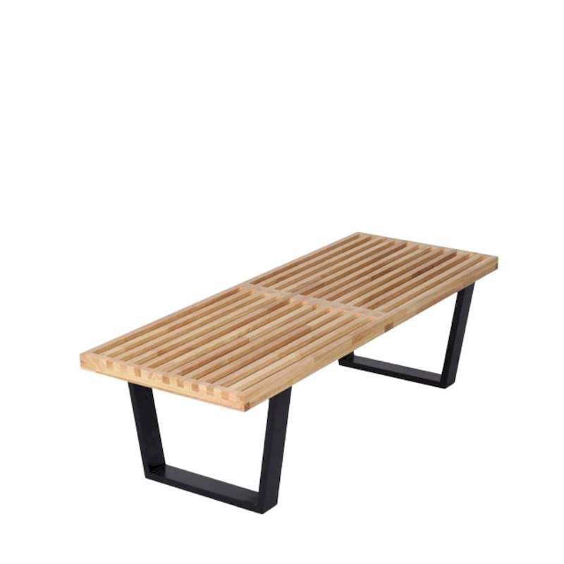 Nelson WOOD SLATE Bench (48 ) - 14.5 Hx48 Wx18.5 D