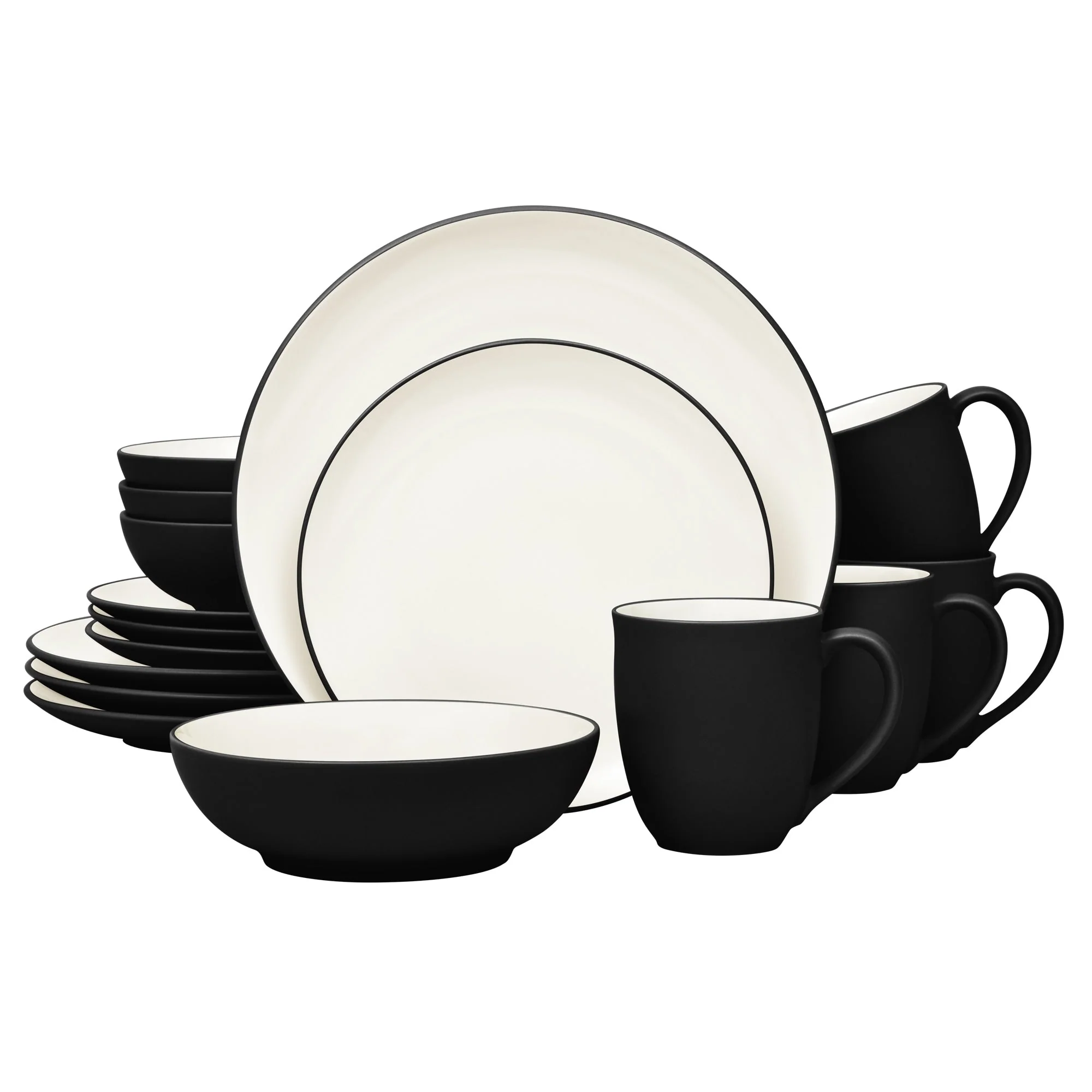 Noritake Colorwave 16-Piece Coupe Dinnerware Set, Service For 4