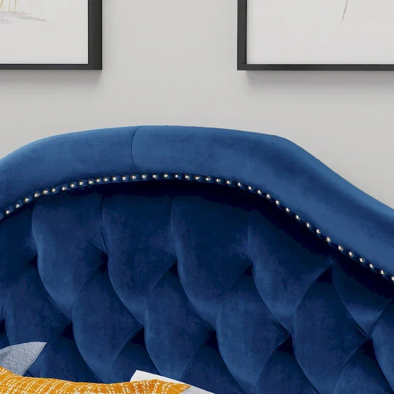 Killian Glam Velvet Full/Queen Headboard by