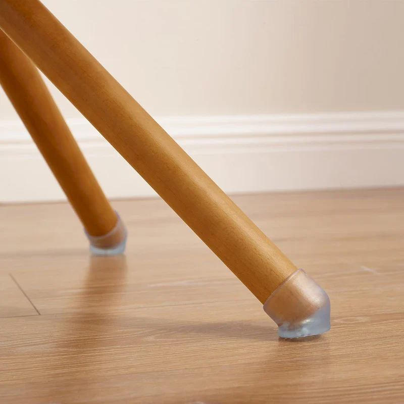 Art Leon Swivel PU Leather and Wooden Accent Chair