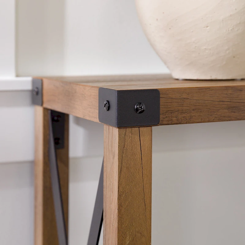 Middlebrook 46-inch X-frame Farmhouse Entry Table