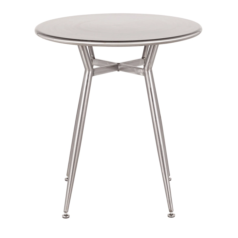 Carbon Loft Barton Industrial Round Dinette Table
