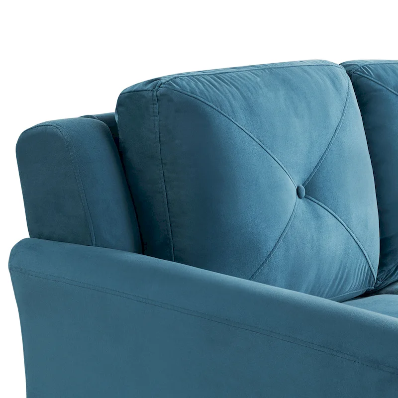 iLounge Harvard Microfiber Loveseat