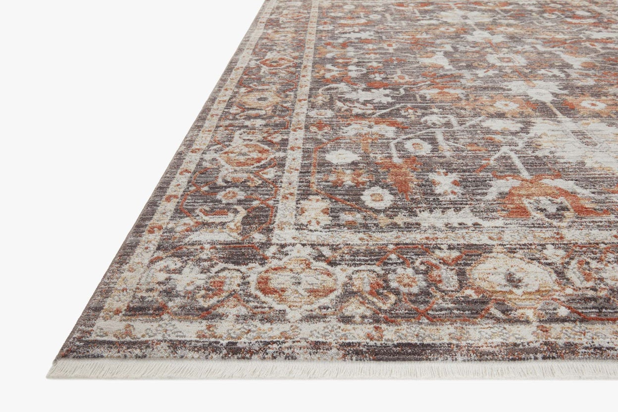 Bonney Charcoal Spice Rug