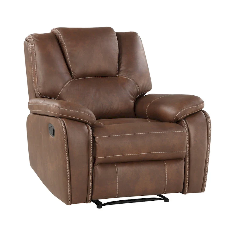 Steve Silver Kameryn Faux Leather Manual Recliner