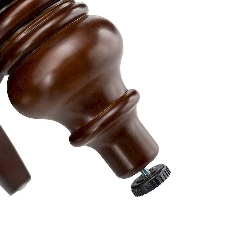 Alex Classic Leather Armchair with Nailhead Trim by HULALA HOME