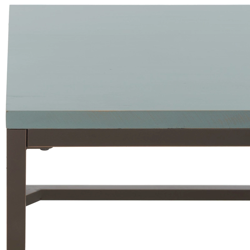 SAFAVIEH Aino Reclamined Wood Finish Coffee Table - 48 x 24 x 17.7 - 48Wx24Dx18H