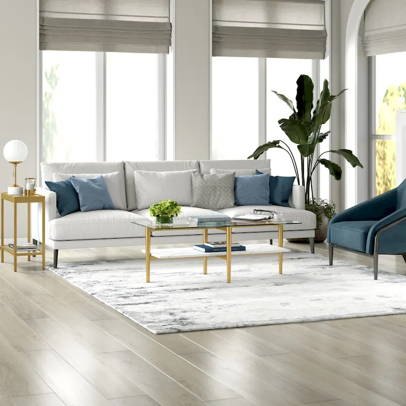 Otto Mid-Century Glam Coffee Table