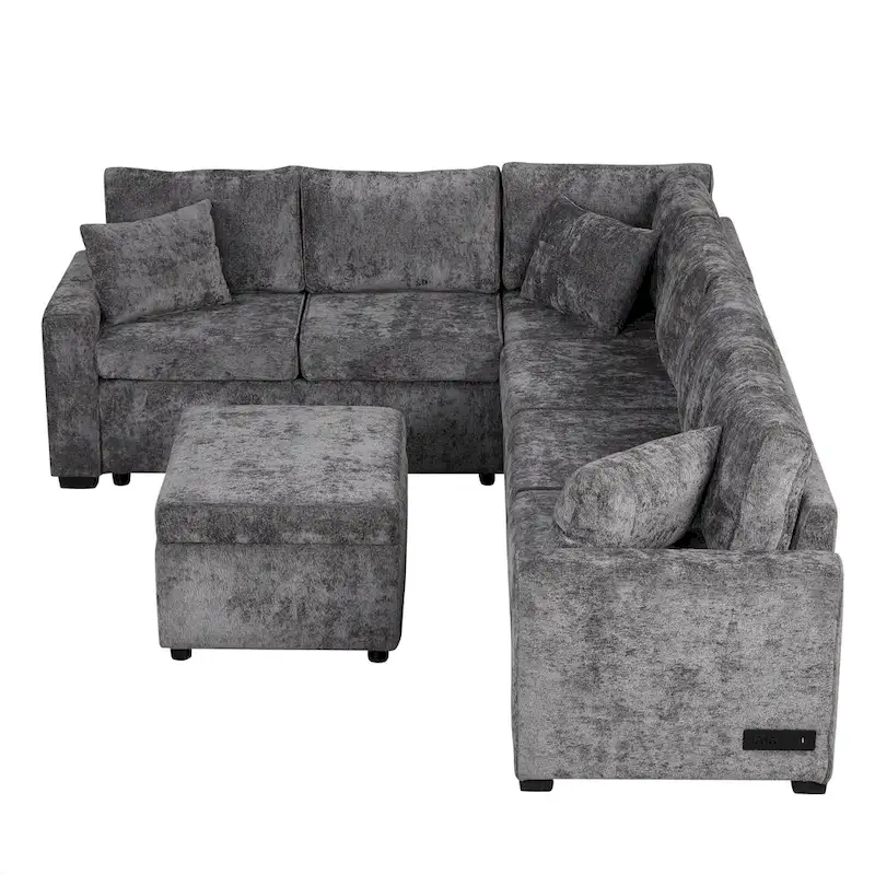 Sectional Sofa Pull-out Sofa Bed Sleeper