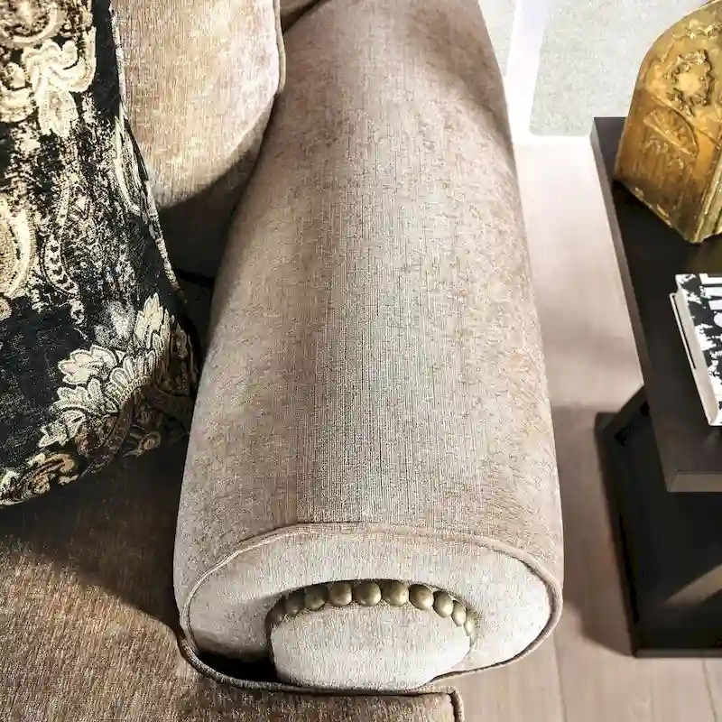 Furniture of America Jula Traditional Linen 2-piece Sofa Set