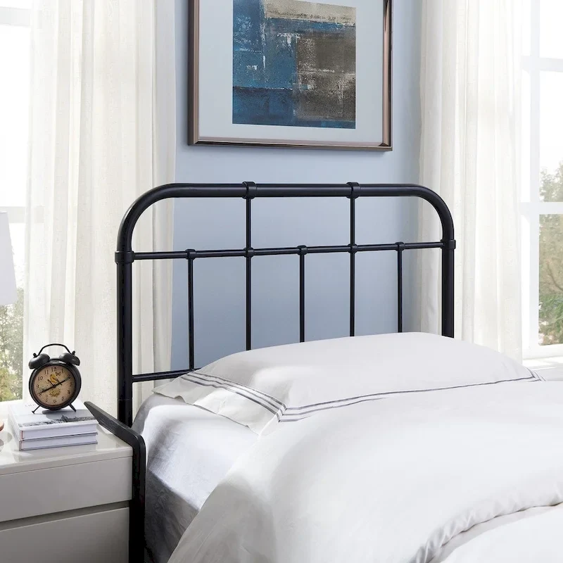 Crombie Industrial Iron Headboard by Christopher Knight Home