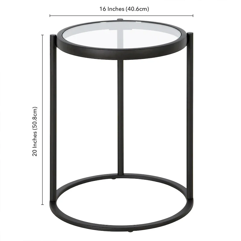 Duxbury 16 Wide Round Side Table