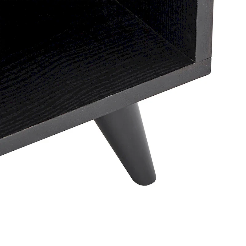 Accent Chest - Black & Gold Two-Tone, 3 Drawers, Modern Glam Design