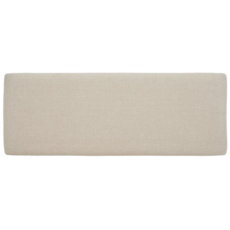 SAFAVIEH Yael Open Shelf Bench with Cushion - 42 W x 15 D x 18 H - 42Wx15Dx18H