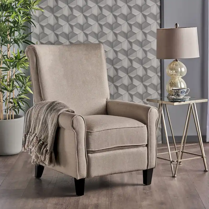 Traditional Fabric Recliner
