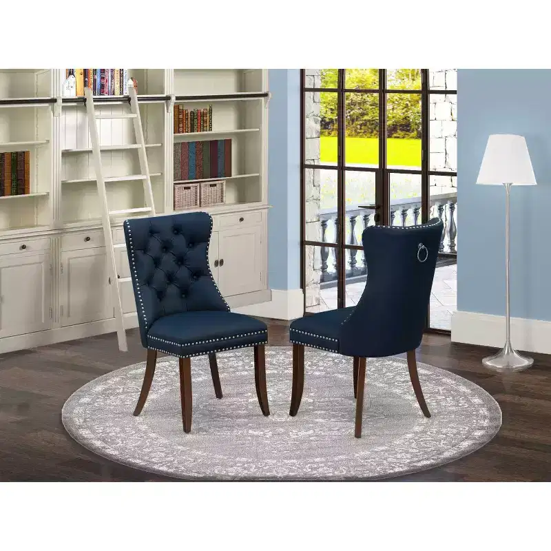 HomeStock Parsons Dining Chairs - Button Tufted