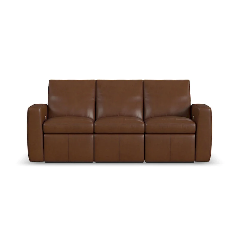 Arina Fawn Power Reclining Sofa by Flexsteel