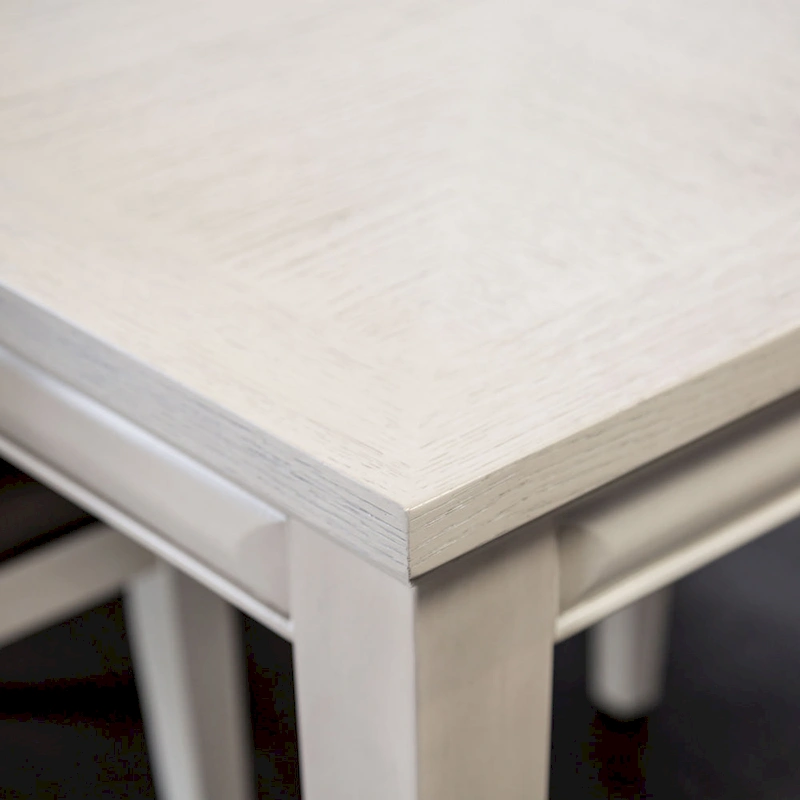 Furniture of America Chase Modern 90-inch Wood Extendable Dining Table with 18-inch Leaf