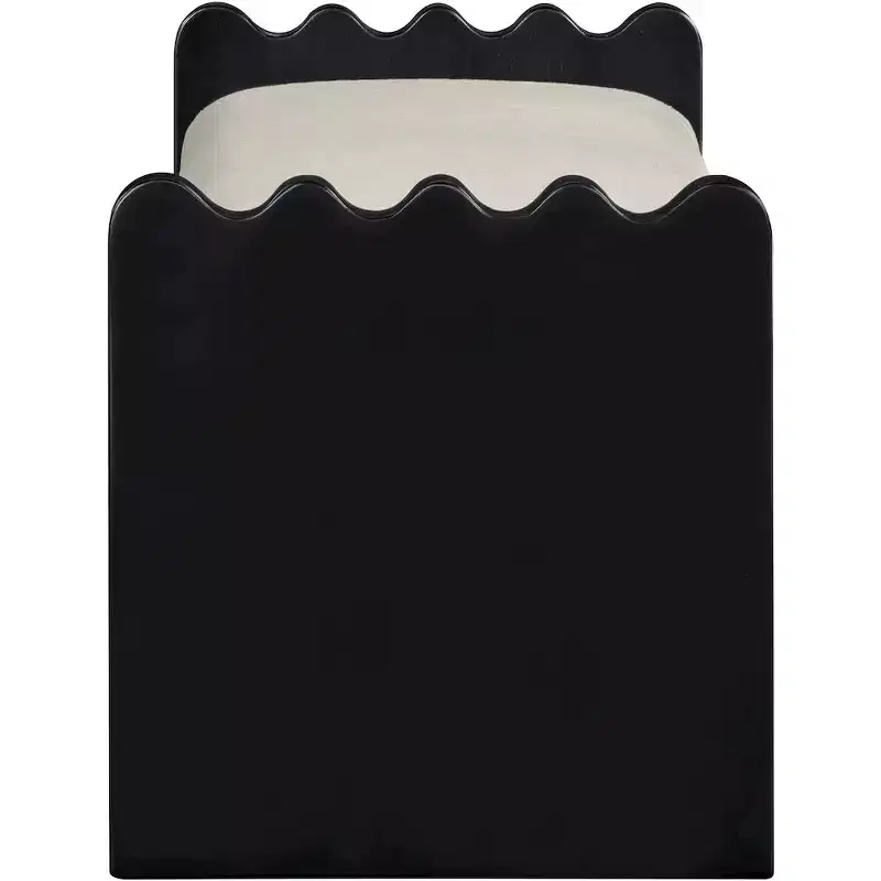 Meridian Furniture,Sonia Velour Fur Fabric Bench