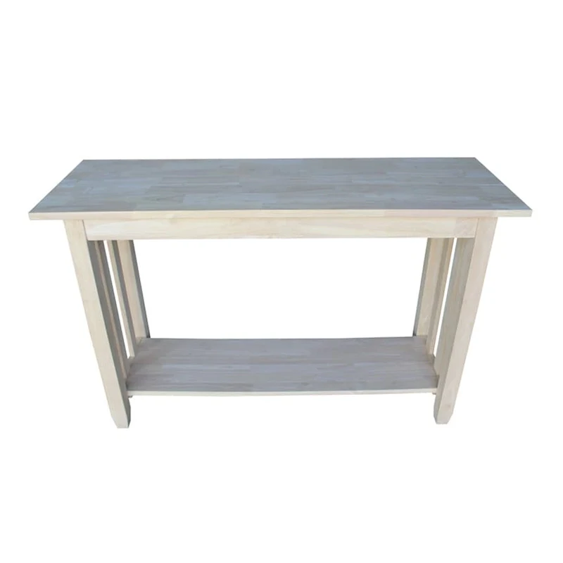 Unfinished Mission Console Table