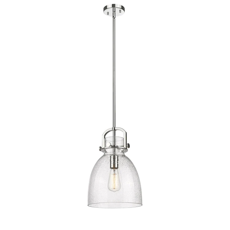 Innovations Lighting Newton Bell - 1 Light 10  Stem Hung Pendant