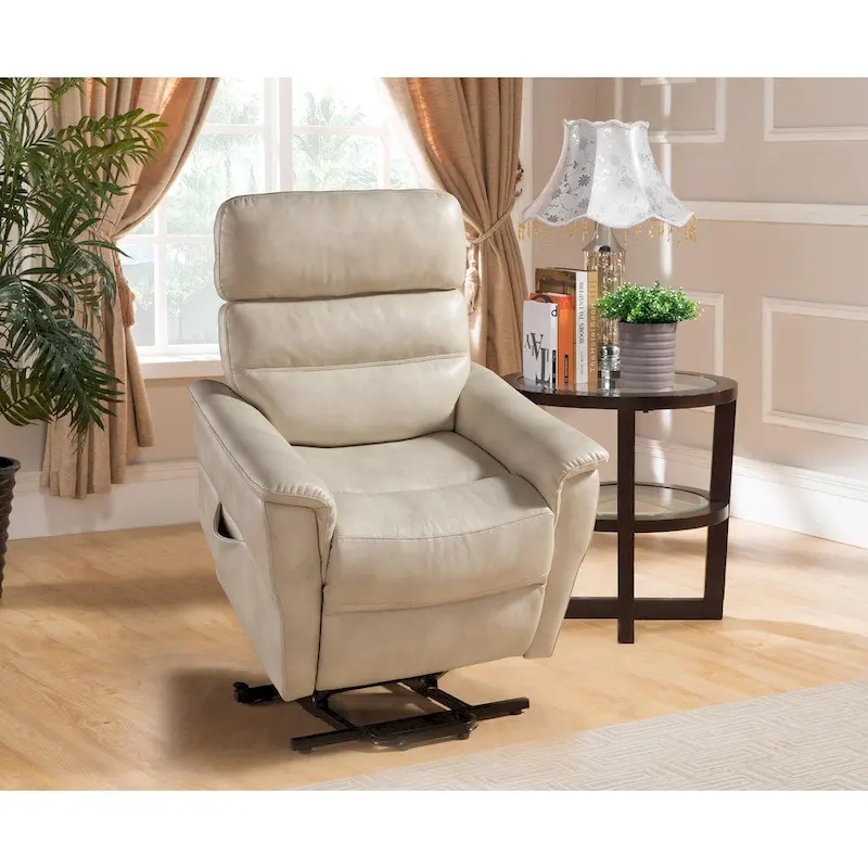 AC Pacific Bexbach Small Power Lift Recliner Chair