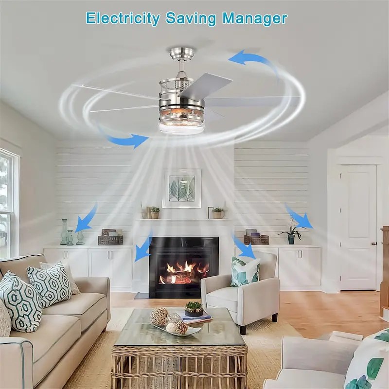 Lighted Ceiling Fan
