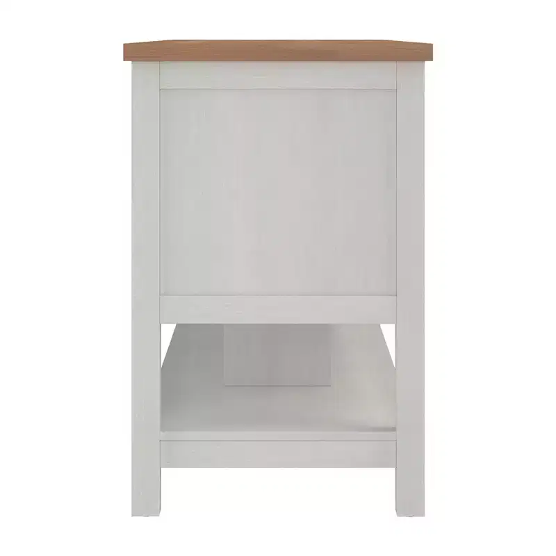 Walker Edison Free-Standing Kitchen Island with 6 Drawers
