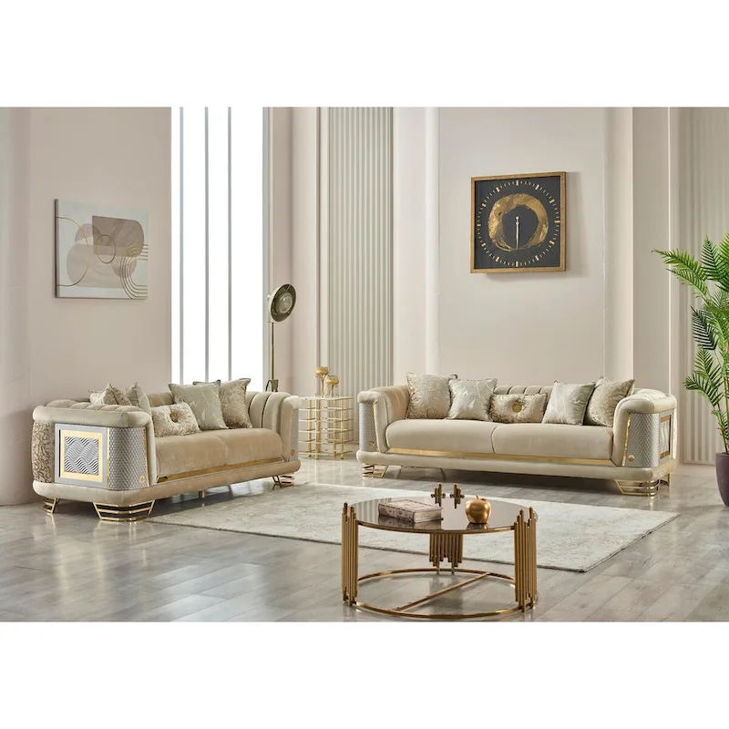 Riga 3-piece Living room Set (1 Sofa & 1 Loveseat & 1 Chair)