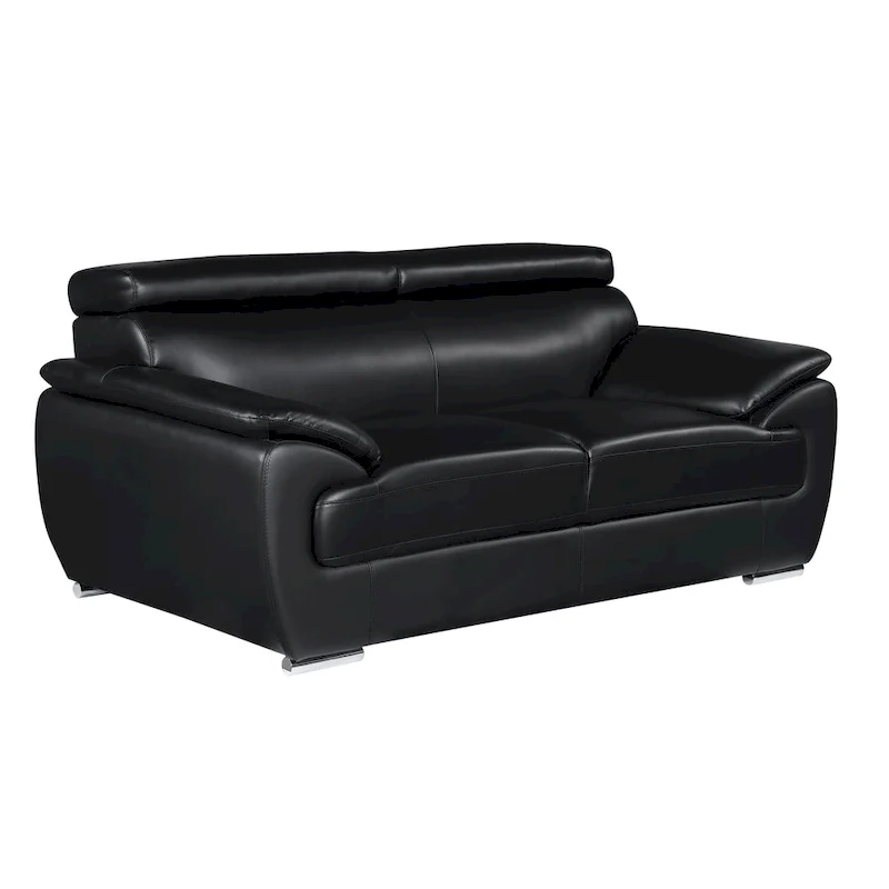 Genuine Leather Loveseat