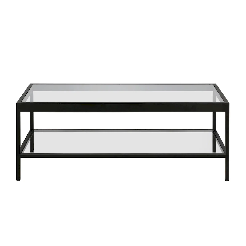 Metal and Glass Coffee Table