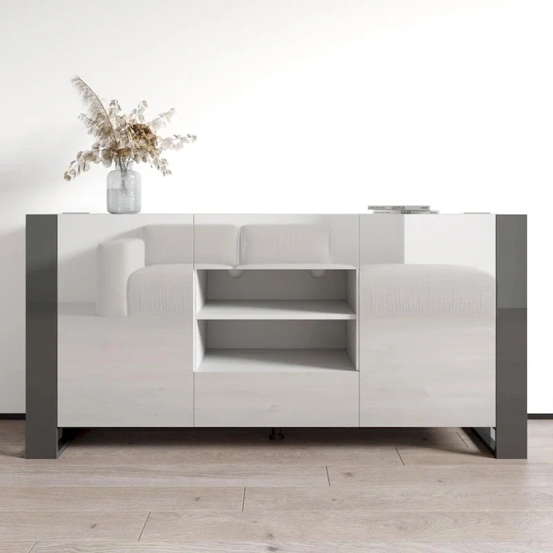 Woody Modern 64.5-inch Sideboard Buffet