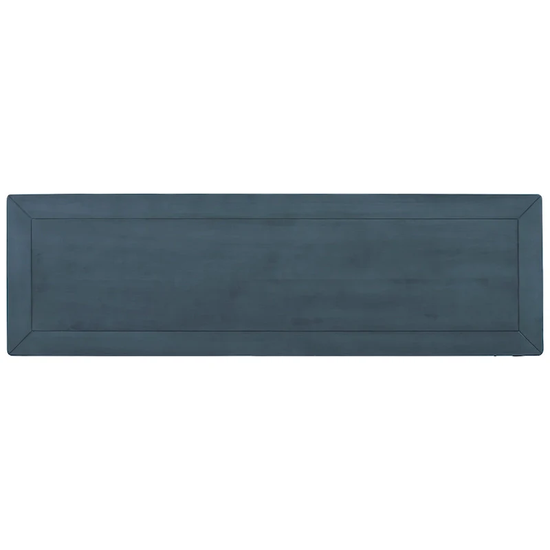 Console Table with 3 Drawers - Distressed Finish