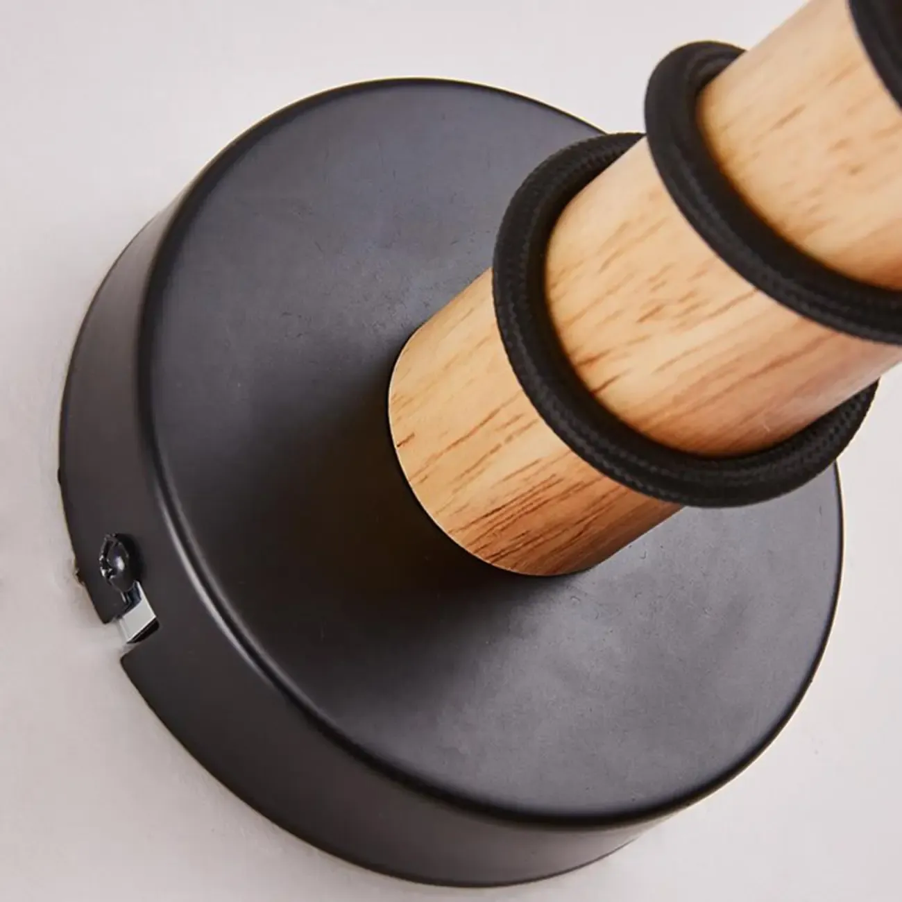 Industrial Black Geometric Wall Sconce Light Residential Use