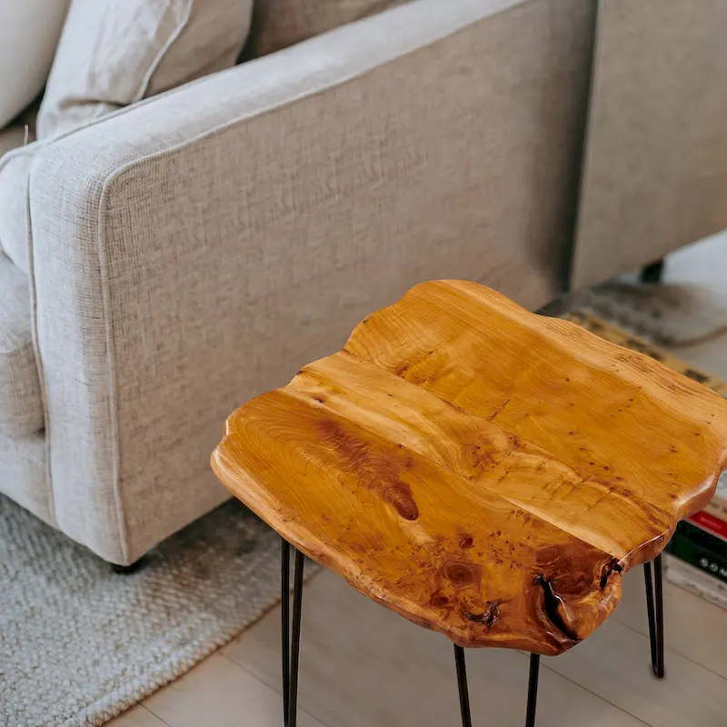 Cedar Roots Live Edge Coffee Table