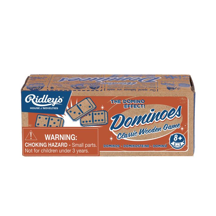 Ridleys House of Novelties Dominoes Orange 2x1x4cm