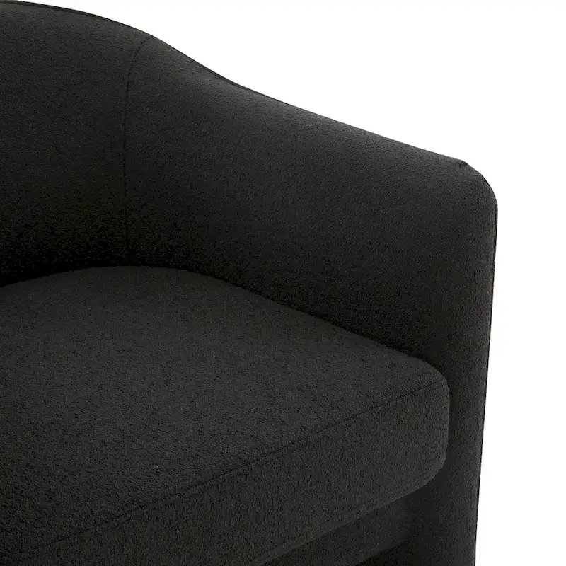 Evchen Velvet Accent Chair - 30 W x 28 L x 30 H
