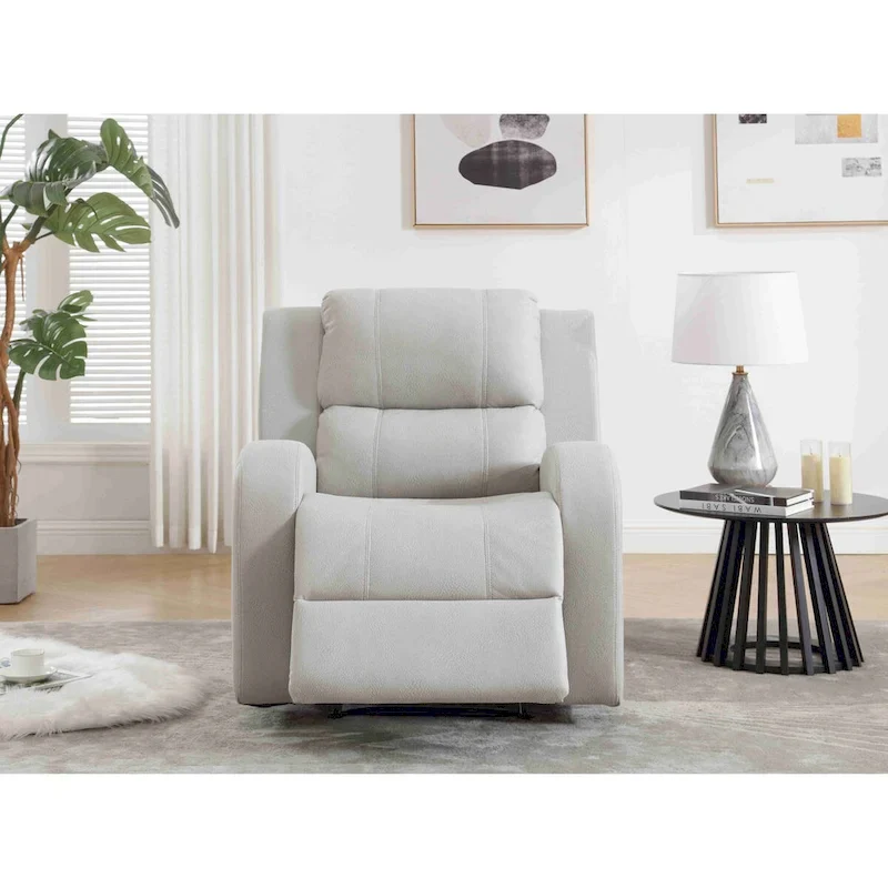 Faux Leather Recliner