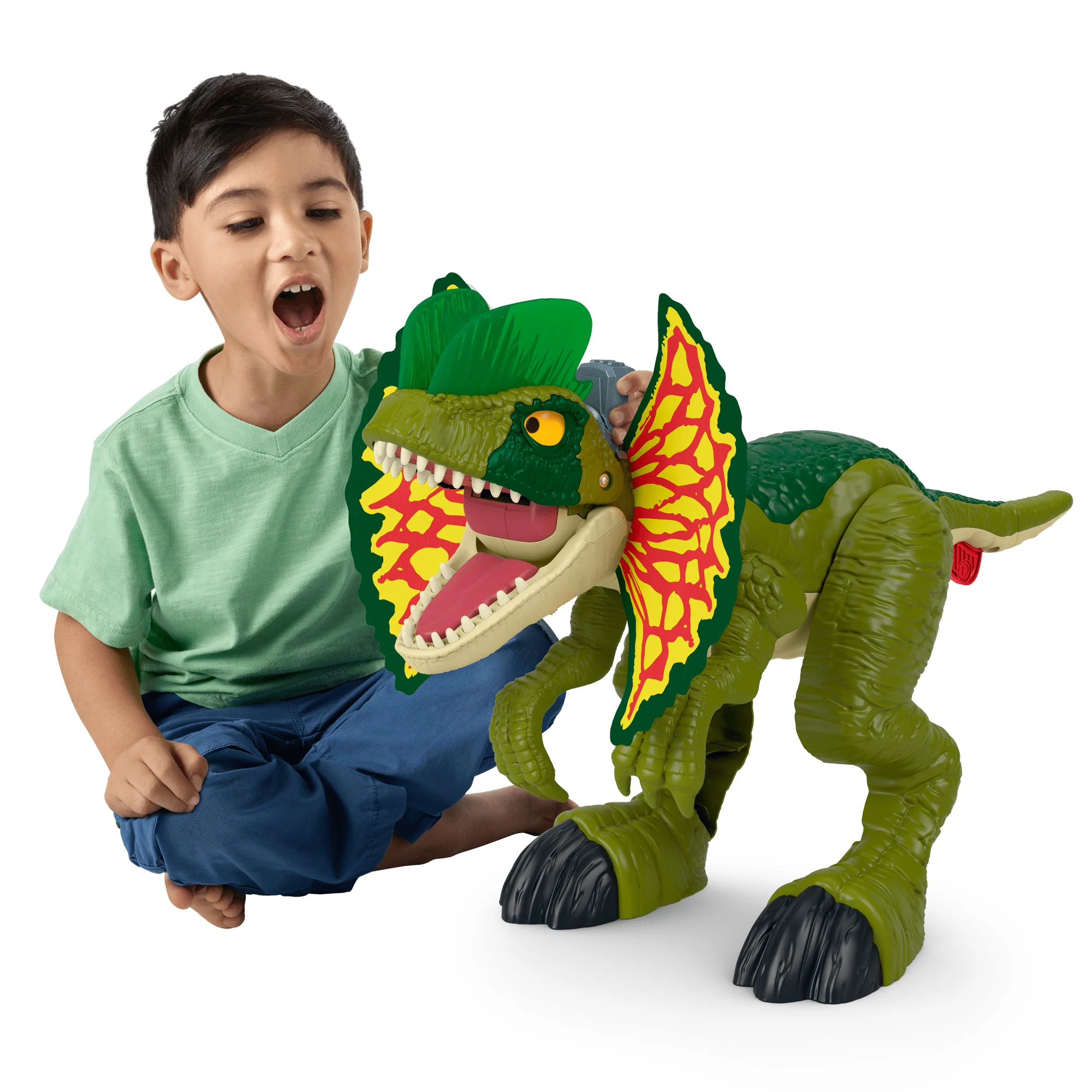 Imaginext Jurassic World Dinossauro de Brinquedo Dilophosaurus