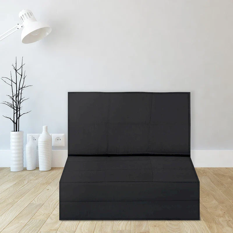 Costway Convertible Fold Down Chair Flip Out Lounger Sleeper Bed Couch