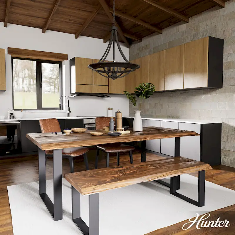 Hunter Perch Point Pendant - Island, Dining, Entry - Rustic, Mountain, Modern