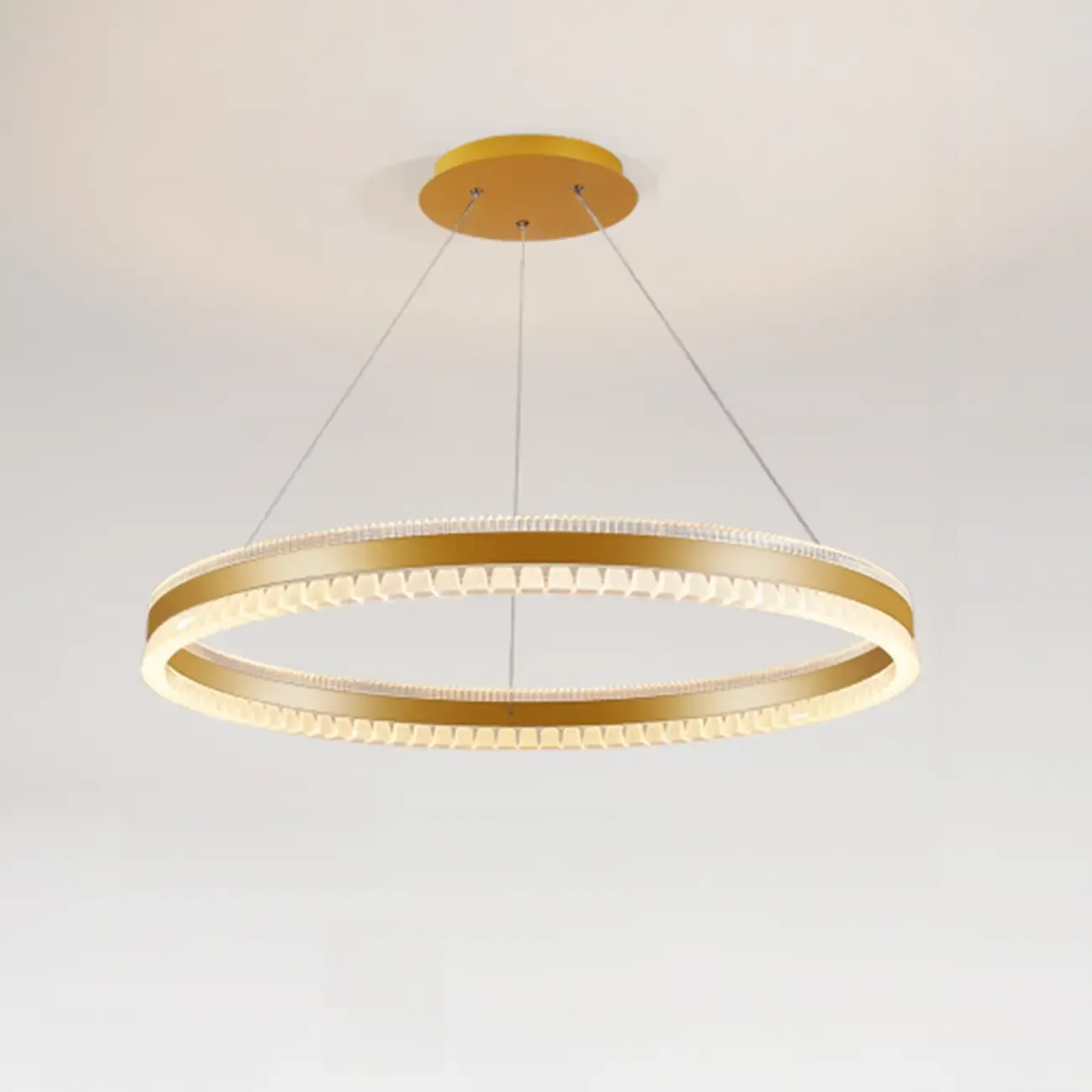 Stylish Modern Circle Tiered Ring LED Chandelier