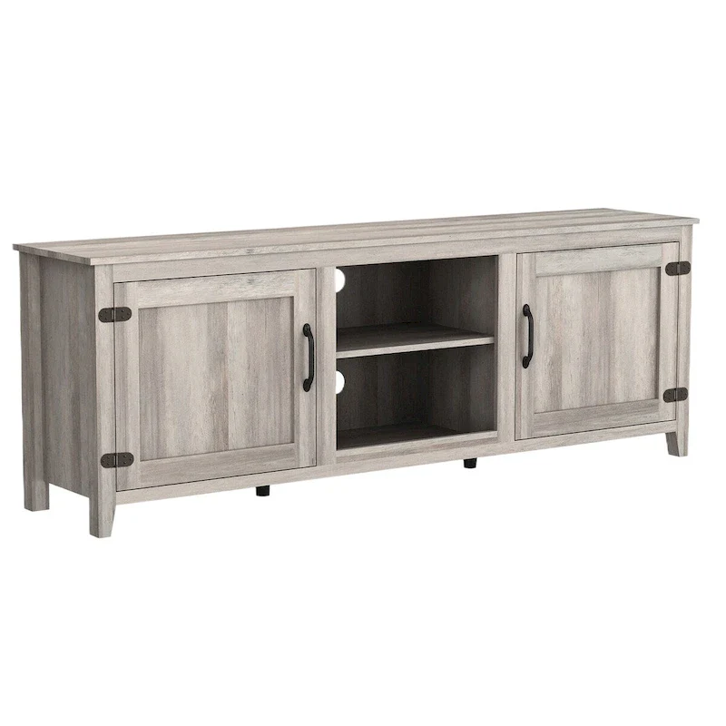 TV Stand Storage Media Console Entertainment Center With Two Doors