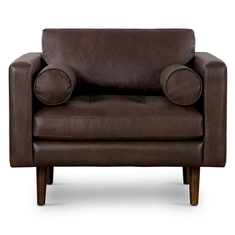 Napa Lounge Chair - Genuine Italian Leather