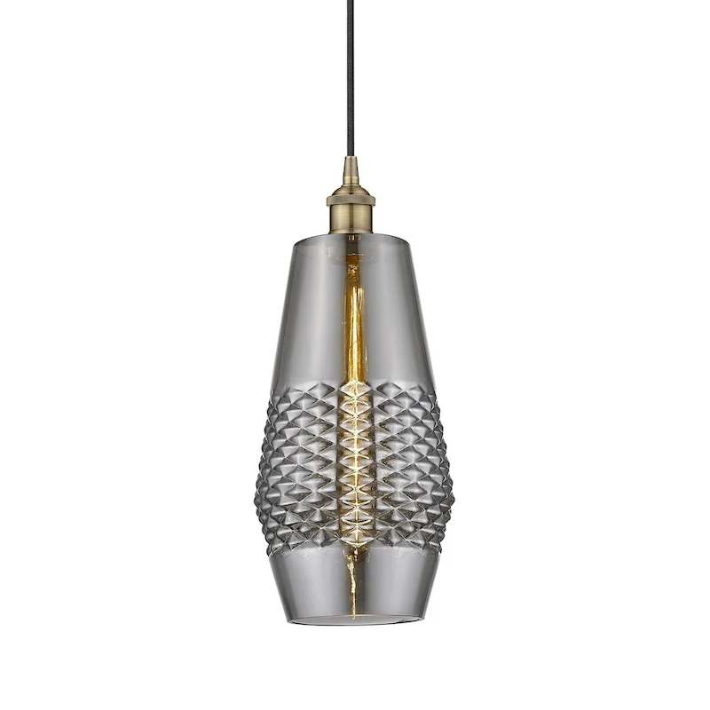 Innovations Lighting 616-1P-17-7 Windham Pendant Windham 7  Wide Mini