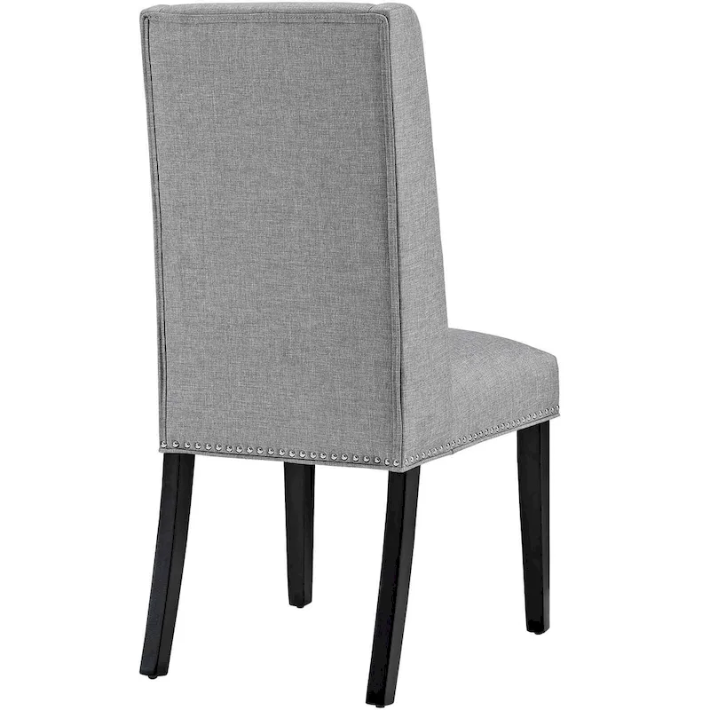 Fabric Upholstered Dining Chairs (Set of 2)