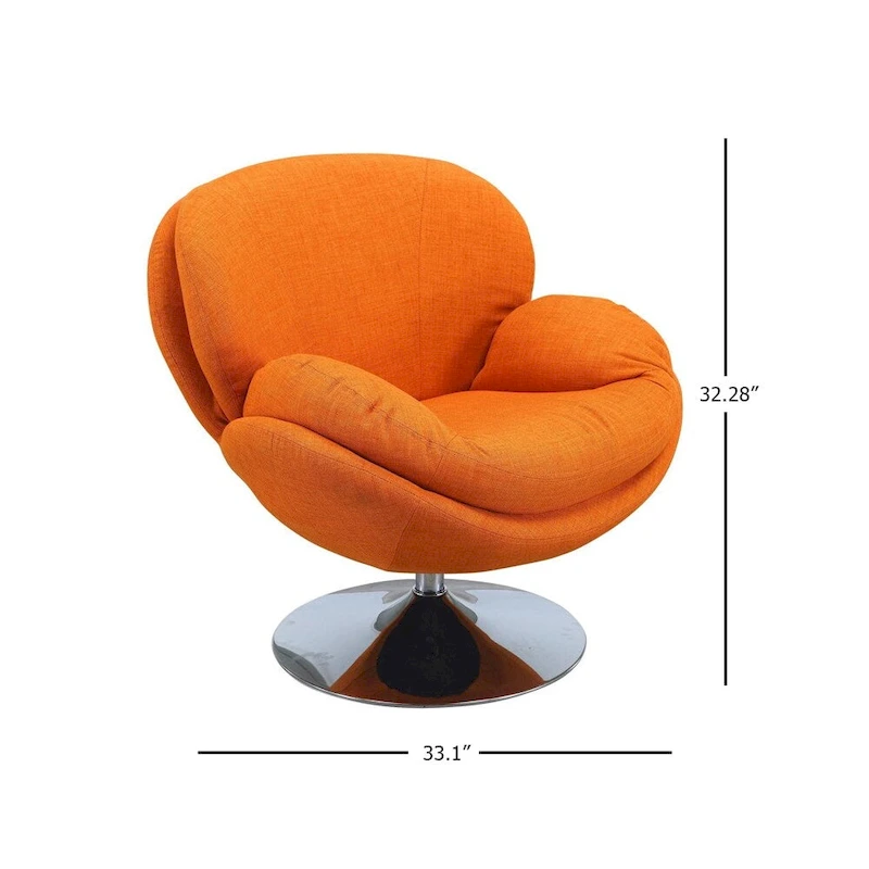 Relax-R Strand Leisure Accent Chair in Khaki Fabric