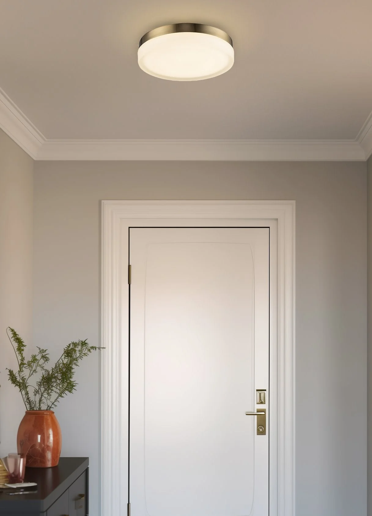 Luna 11 Modern Integrated 25W LED (250W eq.) Flush Mount Ceiling Light